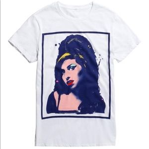 NWT Amy Winehouse Pop Paint T-Shirt
